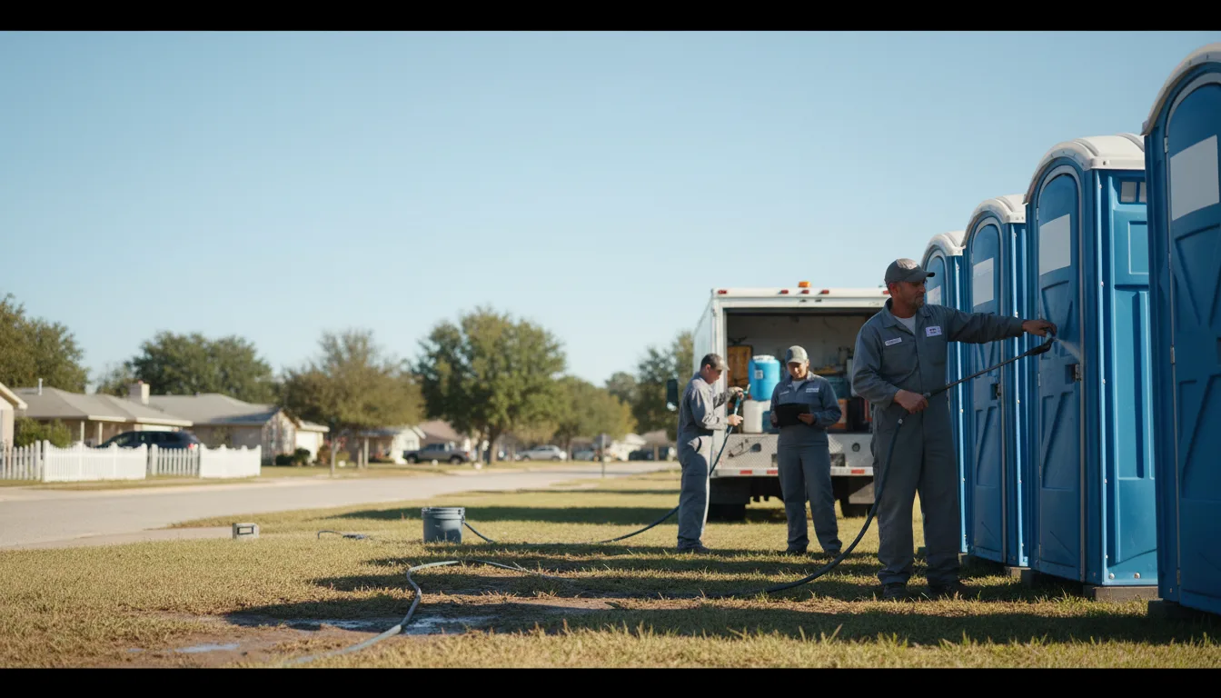 Long-Term Portable Toilet Rental in Concord, NE near me